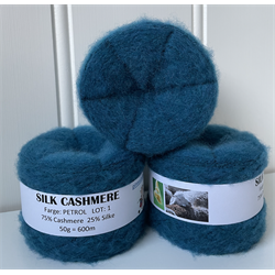 Silk Cashmere 600 PETROL